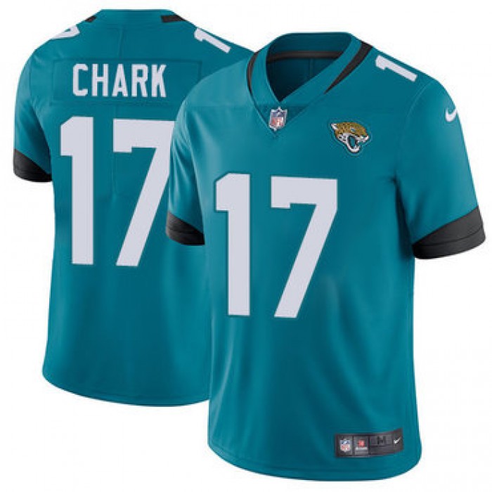 Nike Jacksonville Jaguars #17 DJ Chark Teal Green Team Color Men's Stitched NFL Vapor Untouchable Limited Jersey