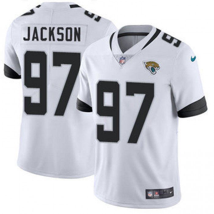 Nike Jacksonville Jaguars #97 Malik Jackson White Men's Stitched NFL Vapor Untouchable Limited Jersey
