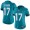 Nike Jacksonville Jaguars #17 DJ Chark Teal Green Team Color Women's Stitched NFL Vapor Untouchable Limited Jersey
