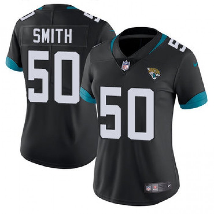 Nike Jacksonville Jaguars #50 Telvin Smith Black Alternate Women's Stitched NFL Vapor Untouchable Limited Jersey