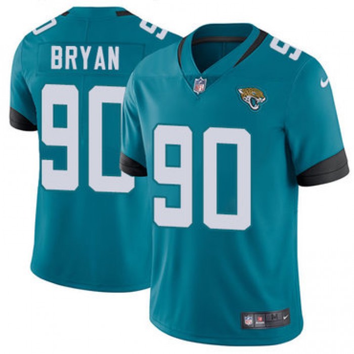 Nike Jaguars #90 Taven Bryan Teal Green Team Color Youth Stitched NFL Vapor Untouchable Limited Jersey