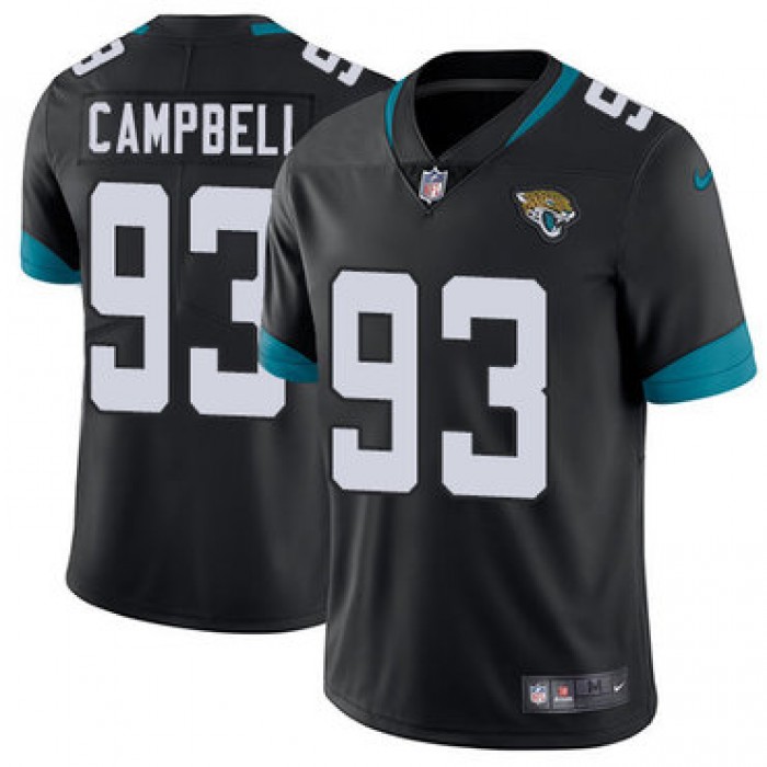 Nike Jaguars #93 Calais Campbell Black Alternate Youth Stitched NFL Vapor Untouchable Limited Jersey