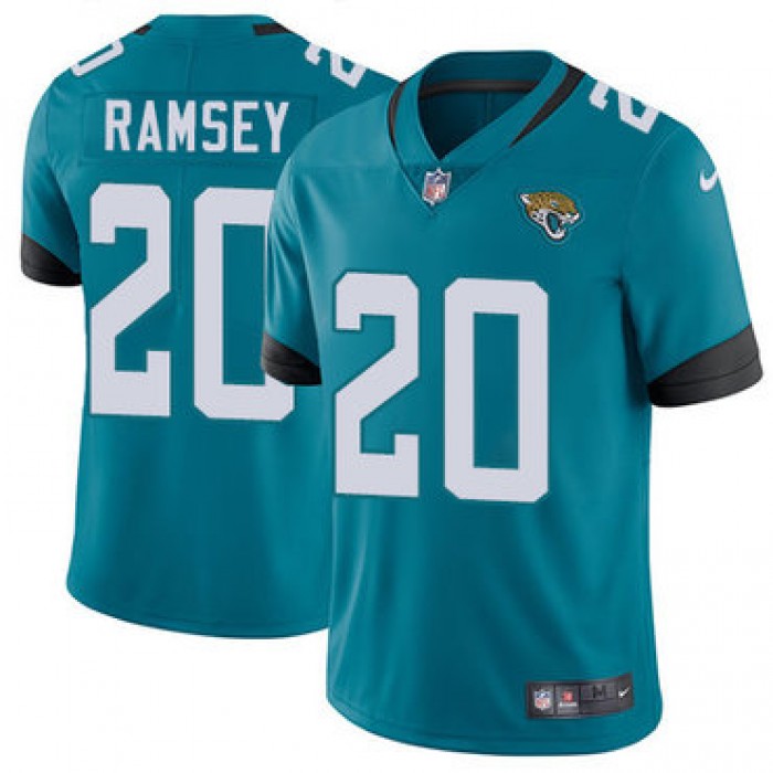 Nike Jaguars #20 Jalen Ramsey Teal Green Team Color Youth Stitched NFL Vapor Untouchable Limited Jersey