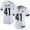 Jaguars #41 Josh Allen White Women's Stitched Football Vapor Untouchable Limited Jersey