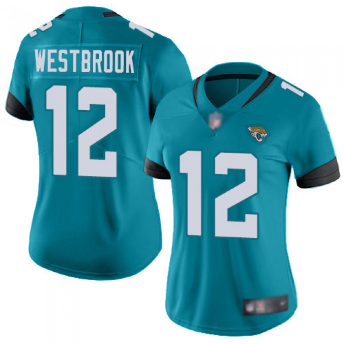 Nike Jaguars #12 Dede Westbrook Teal Green Alternate Women's Stitched NFL Vapor Untouchable Limited Jersey