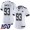 Nike Jaguars #93 Calais Campbell White Women's Stitched NFL 100th Season Vapor Limited Jersey