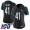 Nike Jaguars #41 Josh Allen Black Team Color Women's Stitched NFL 100th Season Vapor Limited Jersey