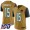Jaguars #15 Gardner Minshew II Gold Men's Stitched Football Limited Rush 100th Season Jersey