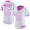 Jaguars #15 Gardner Minshew II White Pink Women's Stitched Football Limited Rush Fashion Jersey