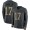 Jaguars #17 DJ Chark Jr Anthracite Salute to Service Men's Stitched Football Limited Therma Long Sleeve Jersey