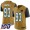 Nike Jaguars #93 Calais Campbell Gold Men's Stitched NFL Limited Rush 100th Season Jersey