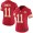 Nike Chiefs #11 Alex Smith Red Women's Stitched NFL Limited Rush Jersey