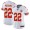 Women's Nike Kansas City Chiefs #22 Marcus Peters White Stitched NFL Vapor Untouchable Limited Jersey