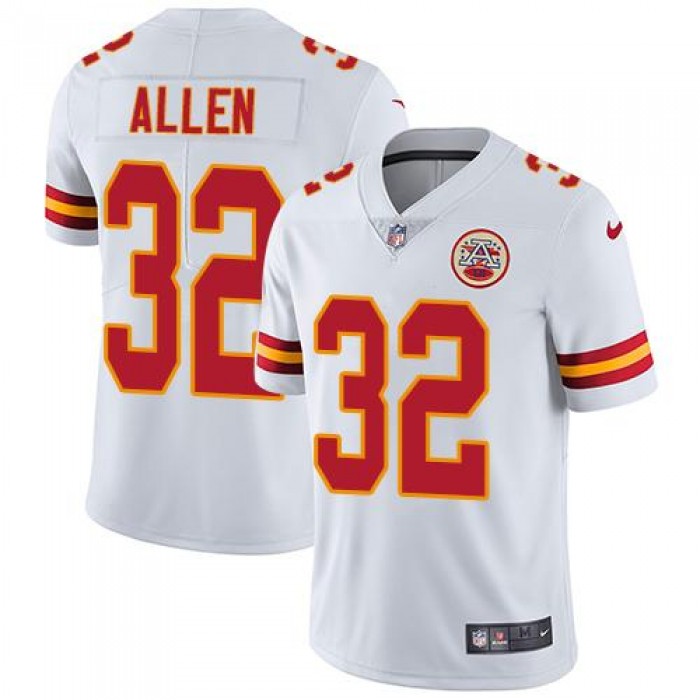Nike Kansas City Chiefs #32 Marcus Allen White Men's Stitched NFL Vapor Untouchable Limited Jersey