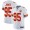 Nike Kansas City Chiefs #95 Chris Jones White Men's Stitched NFL Vapor Untouchable Limited Jersey