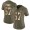 Nike Chiefs #57 Breeland Speaks Olive Gold Women's Stitched NFL Limited 2017 Salute to Service Jersey