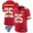 Men's Nike Kansas City Chiefs #25 Clyde Edwards-Helaire Limited Red 100th Vapor Jersey