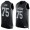 Men's Oakland Raiders 75 Howie Long Nike Black Printed Player Name & Number Tank Top
