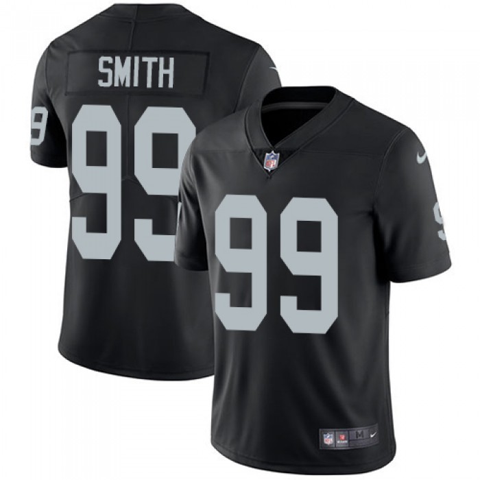 Nike Oakland Raiders #99 Aldon Smith Black Team Color Men's Stitched NFL Vapor Untouchable Limited Jersey