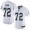 Nike Raiders #72 Donald Penn White Women's Stitched NFL Vapor Untouchable Limited Jersey