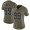 Nike Raiders #99 Aldon Smith Olive Women's Stitched NFL Limited 2017 Salute to Service Jersey
