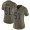 Nike Raiders #51 Bruce Irvin Olive Women's Stitched NFL Limited 2017 Salute to Service Jersey