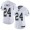 Nike Raiders #24 Marshawn Lynch White Women's Stitched NFL Vapor Untouchable Limited Jersey