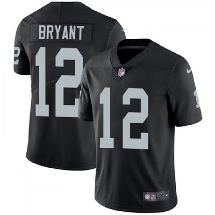 Nike Oakland Raiders #12 Martavis Bryant Black Team Color Men's Stitched NFL Vapor Untouchable Limited Jersey