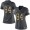 Raiders #84 Antonio Brown Black Women's Stitched Football Limited 2016 Salute to Service Jersey