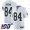 Raiders #84 Antonio Brown White Men's Stitched Football 100th Season Vapor Limited Jersey