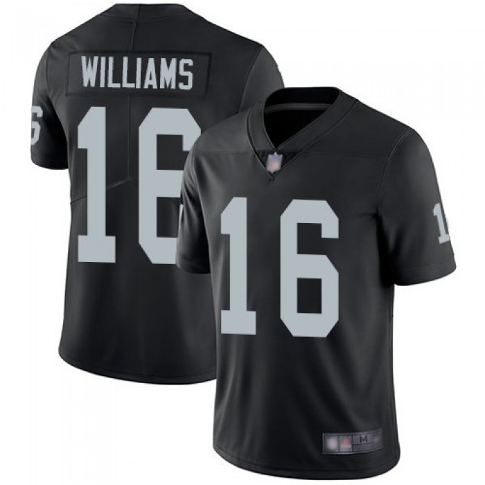 Nike Raiders #16 Tyrell Williams Black Team Color Men's Stitched NFL Vapor Untouchable Limited Jersey