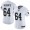 Women's Las Vegas Raiders #64 Richie Incognito Limited White Vapor Untouchable Jersey