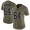 Women's Las Vegas Raiders #64 Richie Incognito Limited Green 2017 Salute to Service Jersey
