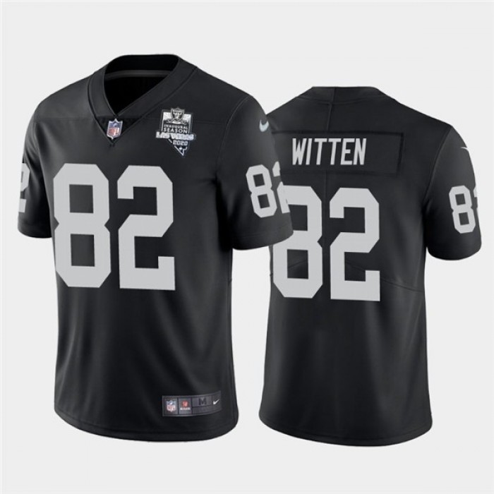 Nike Las Vegas Raiders 82 Jason Witten Black 2020 Inaugural Season Vapor Untouchable Limited Jersey