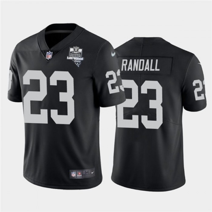 Nike Las Vegas Raiders 23 Damarious Randall Black 2020 Inaugural Season Vapor Untouchable Limited Jersey