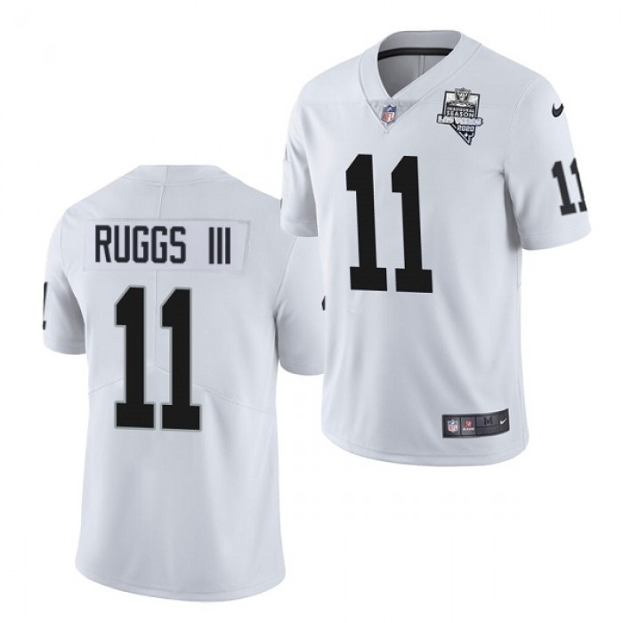 Men's Las Vegas Raiders #11 Henry Ruggs III White 2020 Inaugural Season Vapor Limited Stitched Jersey