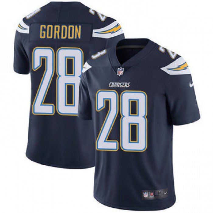 Nike San Diego Chargers #28 Melvin Gordon Navy Blue Team Color Men's Stitched NFL Vapor Untouchable Limited Jersey