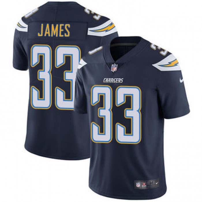 Nike Chargers #33 Derwin James Navy Blue Team Color Men's Stitched NFL Vapor Untouchable Limited Jersey