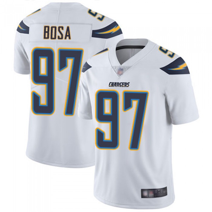 Chargers #97 Joey Bosa White Men's Stitched Football Vapor Untouchable Limited Jersey