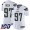Nike Chargers #97 Joey Bosa White Women's Stitched NFL 100th Season Vapor Limited Jersey