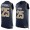 Men's Los Angeles Rams #25 T.J. McDonald Navy Blue Hot Pressing Player Name & Number Nike NFL Tank Top Jersey