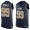 Men's Los Angeles Rams #99 Aaron Donald Navy Blue Hot Pressing Player Name & Number Nike NFL Tank Top Jersey