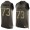 Men's Los Angeles Rams #73 Greg Robinson Green Salute to Service Hot Pressing Player Name & Number Nike NFL Tank Top Jersey