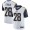 Nike Los Angeles Rams #28 Marshall Faulk White Men's Stitched NFL Vapor Untouchable Limited Jersey