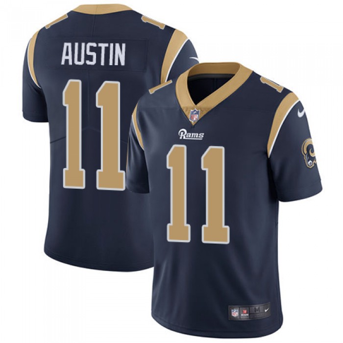 Nike Los Angeles Rams #11 Tavon Austin Navy Blue Team Color Men's Stitched NFL Vapor Untouchable Limited Jersey