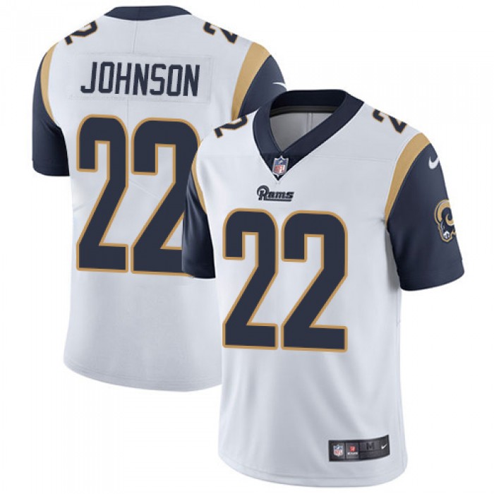 Nike Los Angeles Rams #22 Trumaine Johnson White Men's Stitched NFL Vapor Untouchable Limited Jersey