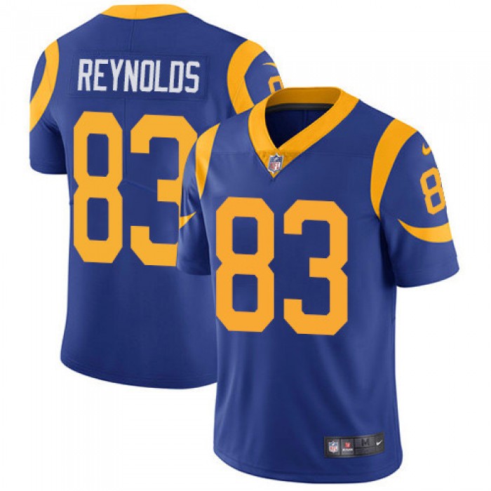 Nike Los Angeles Rams #83 Josh Reynolds Royal Blue Alternate Men's Stitched NFL Vapor Untouchable Limited Jersey