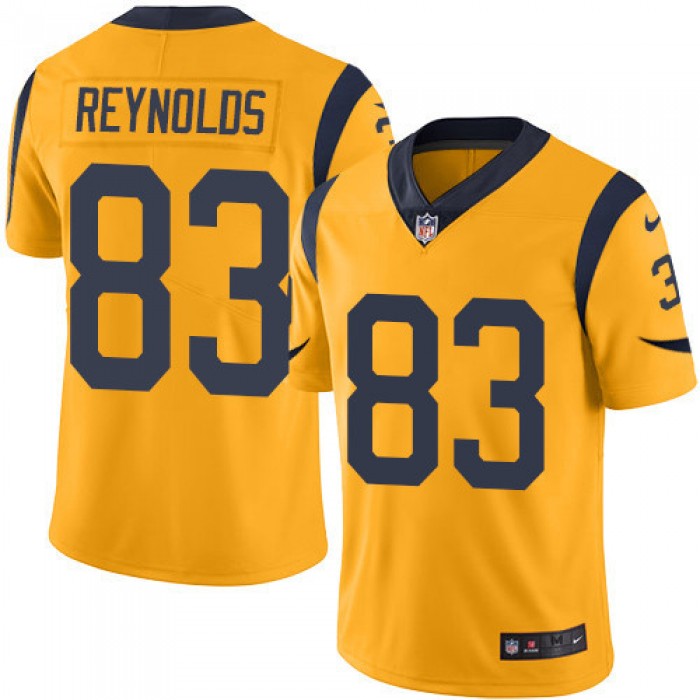 Nike Los Angeles Rams #83 Josh Reynolds Gold Men's Stitched NFL Limited Rush Jersey