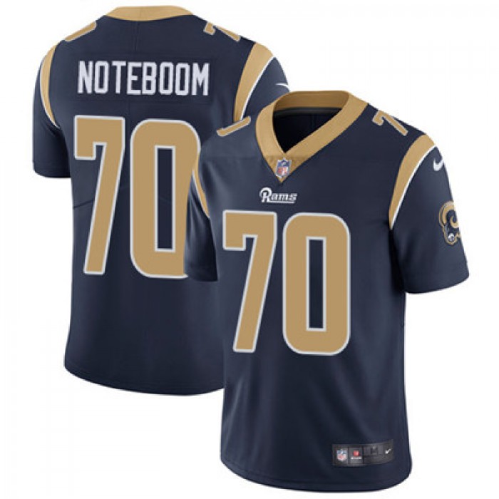 Nike Los Angeles Rams #70 Joseph Noteboom Navy Blue Team Color Men's Stitched NFL Vapor Untouchable Limited Jersey