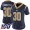 Nike Rams #30 Todd Gurley II Navy Blue Team Color Women's Stitched NFL 100th Season Vapor Limited Jersey
